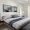 bedroom with bed and lamps
