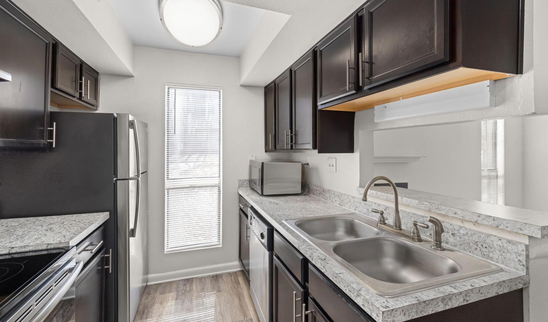 Find your perfect fit at Shadowood a kitchen with stainless steel appliances
